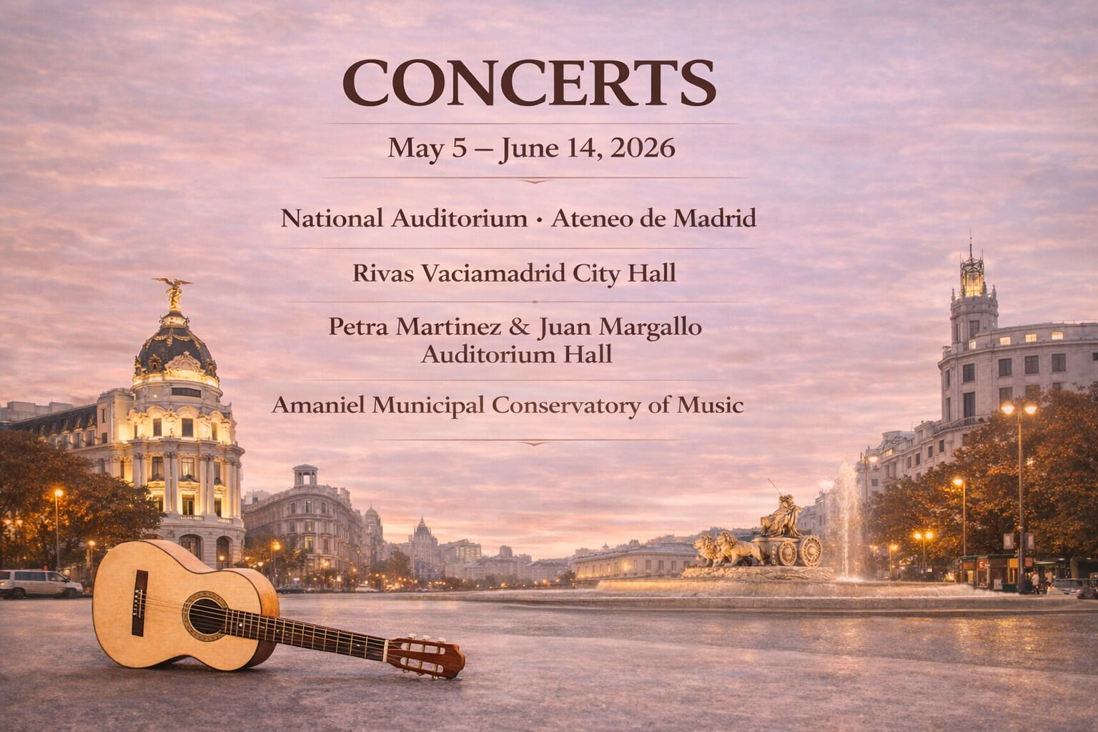Concierto guitarra Anabel Montesinos
