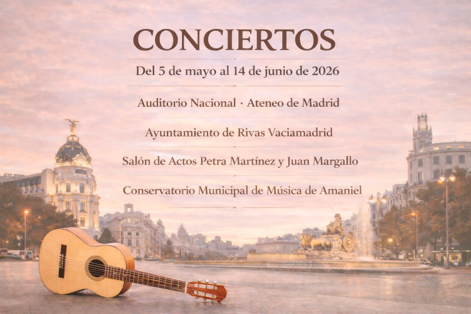 Concierto guitarra Anabel Montesinos